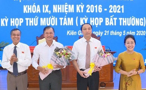 Trưởng Ban Tổ chức Tỉnh ủy được bầu giữ chức Phó Chủ tịch UBND tỉnh Kiên Giang