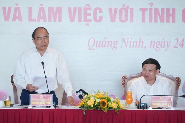 Thủ tướng Nguyễn Xuân Phúc: Quảng Ninh phải là động lực đóng góp cho hưng thịnh quốc gia