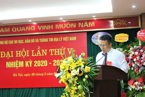 Đảng bộ Cục Đo đạc, Bản đồ và Thông tin địa lý Việt Nam tổ chức thành công Đại hội lần thứ V