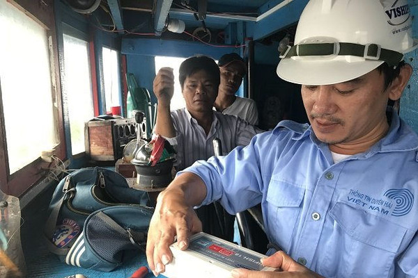 Hàng chục tàu cá Quảng Ngãi mất kết nối thiết bị giám sát hành trình
