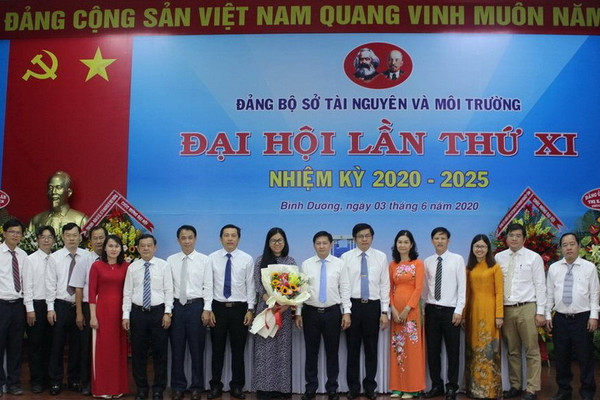 Đại hội Đảng bộ Sở TN&MT Bình Dương nhiệm kỳ 2020-2025 thành công tốt đẹp