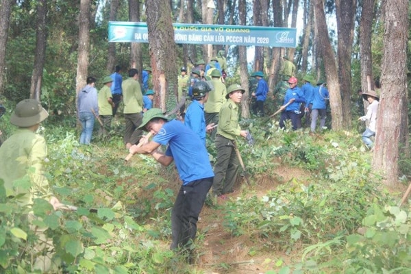 Hà Tĩnh: Chủ động trong công tác phòng, chống cháy rừng ở Vườn Quốc gia Vũ Quang