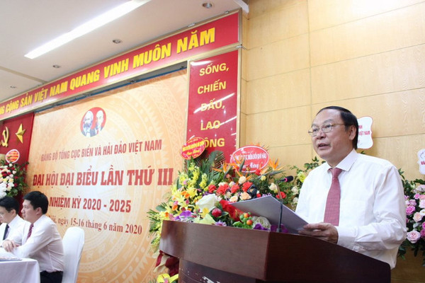 Tổ chức Đại hội đại biểu Đảng bộ Tổng cục Biển và Hải đảo Việt Nam lần thứ III, nhiệm kỳ 2020-2025