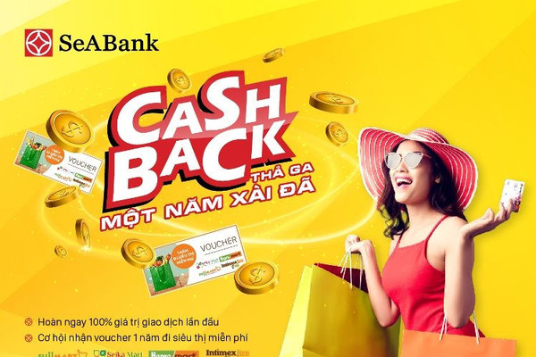 “Cashbank thả ga – một năm xài đã” cùng thẻ SeABank