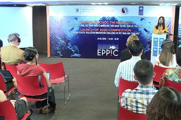 UNDP tại Việt Nam phát động cuộc thi “Thử thách sáng tạo giảm thiểu ô nhiễm rác thải nhựa”