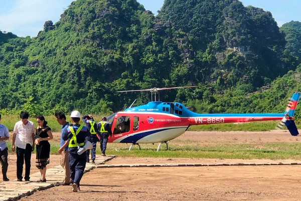 Ninh Bình: Tour bay trải nghiệm ngắm cảnh Di sản Tràng An bằng trực thăng