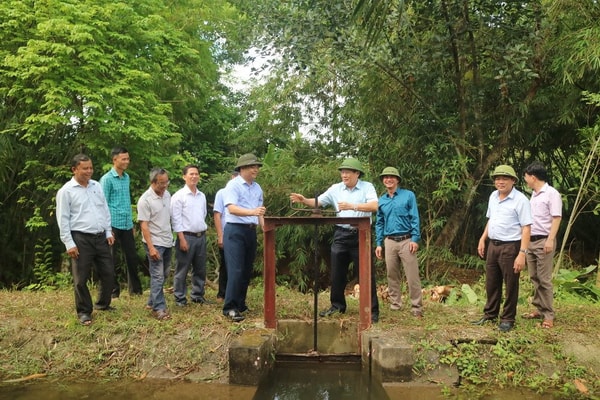 Quảng Trị: Xả nước hồ thuỷ lợi để “cứu” nước sinh hoạt cho người dân