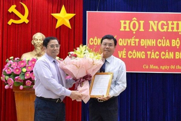 Ông Nguyễn Tiến Hải được Bộ Chính trị chuẩn y Bí thư Tỉnh ủy Cà Mau, nhiệm kỳ 2015 - 2020