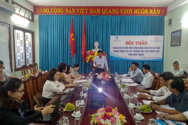 Ninh Thuận: Tổ chức các hoạt động Dự án: “Giảm nhẹ rủi ro thiên tai lấy trẻ em làm trung tâm”