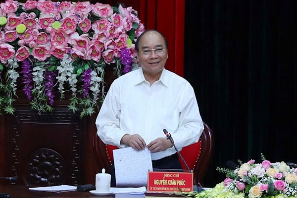 Thủ tướng kiểm tra giải ngân vốn đầu tư công tại Ninh Bình