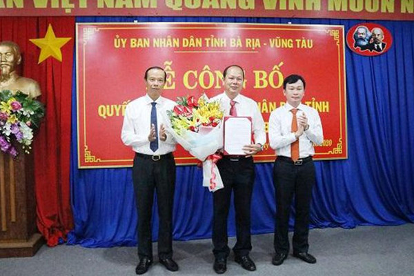 Ông Nguyễn Văn Hải được bổ nhiệm Giám đốc Sở TN&MT tỉnh Bà Rịa – Vũng Tàu