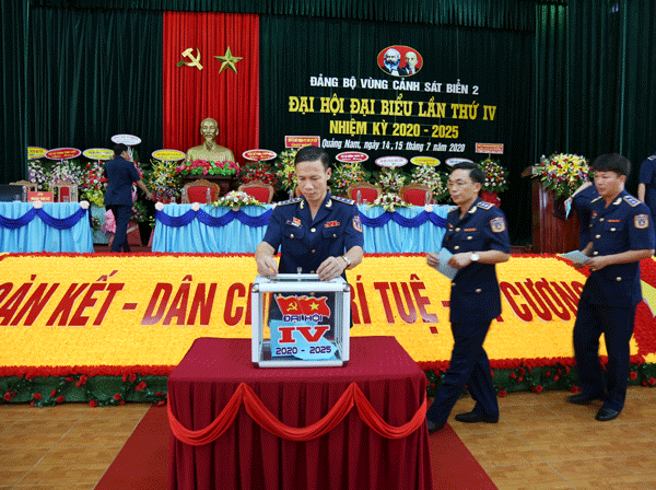 Đại hội đại biểu Đảng bộ Vùng Cảnh sát biển 2 lần thứ IV