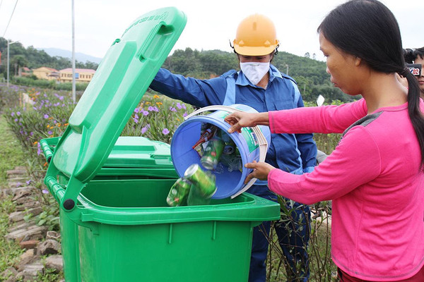 Hiệu quả từ mô hình phân loại rác tại nguồn ở Yên Bái