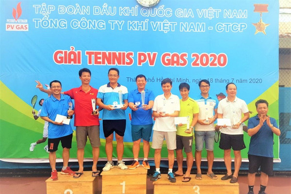 Gần 100 VĐV tham gia Giải Tennis thường niên PV GAS 2020