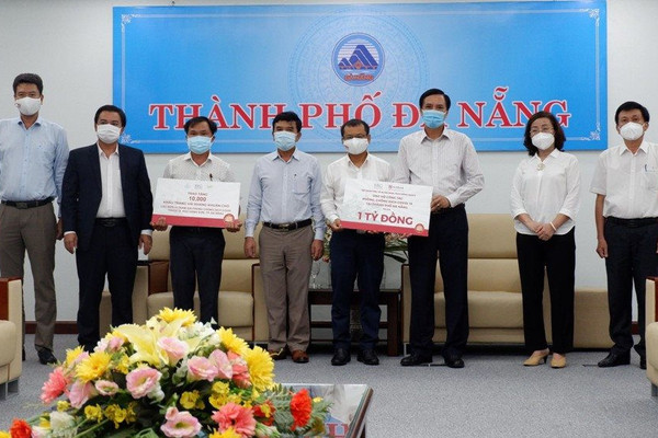  Tập đoàn BRG và Ngân hàng SeABank ủng hộ 1 tỷ đồng cho TP. Đà Nẵng