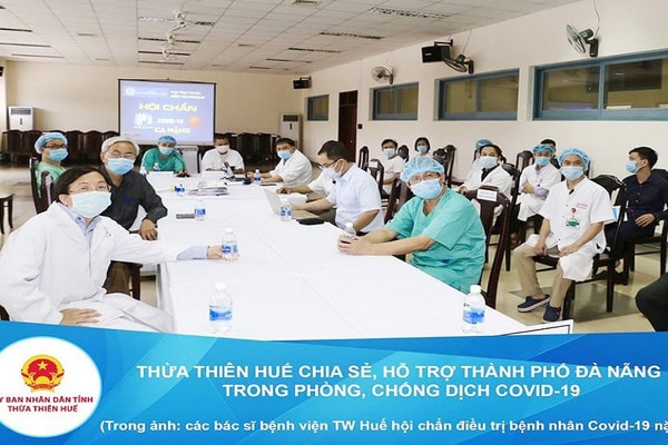 Thừa Thiên Huế chia sẻ, hỗ trợ Đà Nẵng trong phòng, chống dịch COVID – 19