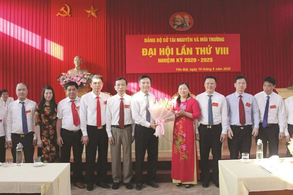 Đảng bộ Sở TN&MT tỉnh Yên Bái: Vượt khó khăn hoàn thành tốt nhiệm vụ
