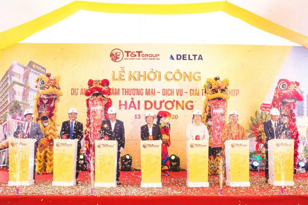 T&T Group khởi công xây dựng Trung tâm thương mại tại trung tâm thành phố Hải Dương