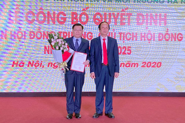 PGS.TS Hoàng Anh Huy làm Chủ tịch Hội đồng Trường Đại học TN&MT Hà Nội nhiệm kỳ 2020 - 2025