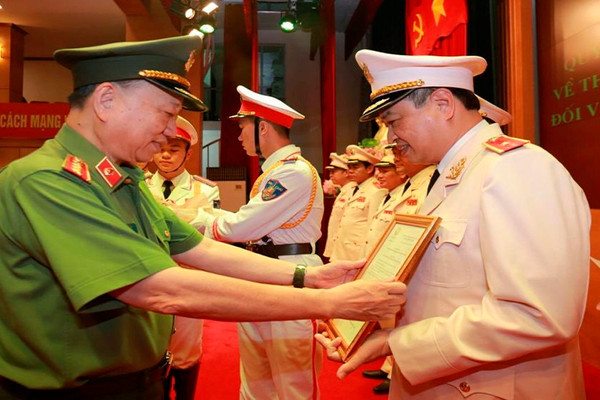 Thăng hàm Thiếu tướng cho Giám đốc Công an tỉnh Thanh Hóa