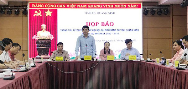 Đại hội Đảng bộ tỉnh Quảng Ninh lần thứ XV sẽ diễn ra từ ngày 25 - 27/9