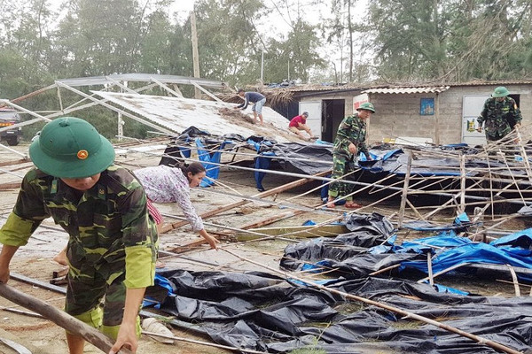 Thừa Thiên Huế: Bão số 5 gây thiệt hại hơn 500 tỷ đồng, nổ lực khắc phục hậu quả