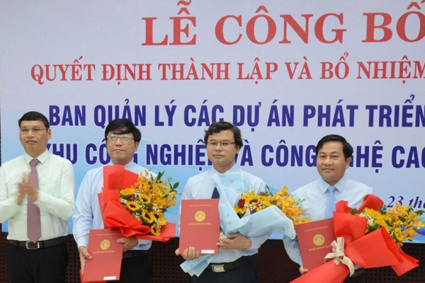 Thành lập BQL các dự án phát triển hạ tầng khu công nghiệp và khu công nghệ cao Đà Nẵng