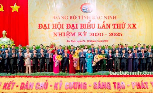 48 đồng chí trúng cử Ban Chấp hành Đảng bộ tỉnh Bắc Ninh khóa XX, nhiệm kỳ 2020- 2025