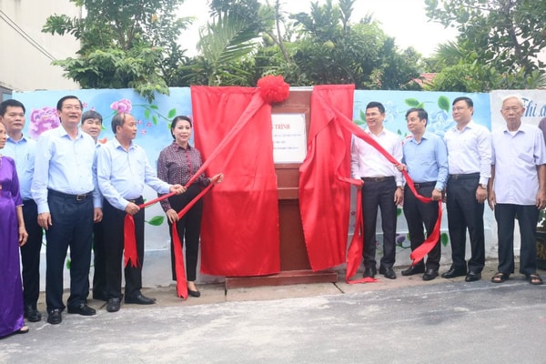 Vĩnh Phúc sơ kết phong trào xây dựng, cải tạo cống rãnh thoát nước