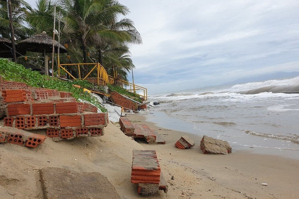 200 tỷ đồng thực hiện dự án chống xói lở khẩn cấp bờ biển Cửa Đại (Quảng Nam)