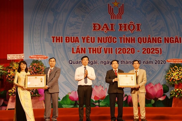 Quảng Ngãi: Tôn vinh các cá nhân, tập thể điển hình trong phong trào thi đua yêu nước 