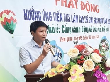 Lạng Sơn: Phát động chiến dịch làm cho thế giới sạch hơn