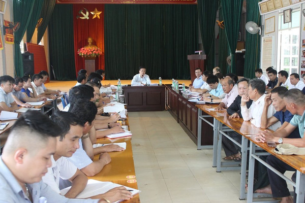 Đối thoại với người dân bị thu hồi đất thực hiện Dự án Bệnh viện Đa khoa tỉnh Sơn La