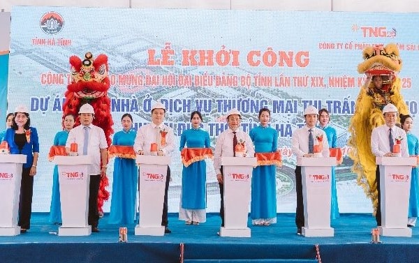 Tập đoàn TNG Holdings Vietnam, khởi công một số công trình trọng điểm tại Hà Tĩnh 