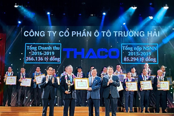 Thaco – doanh nghiệp nộp thuế tiêu biểu
