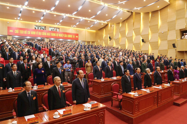 Hải Phòng: Khai mạc Đại hội đại biểu Đảng bộ thành phố Hải Phòng lần thứ XVI, nhiệm kỳ 2020 – 2025