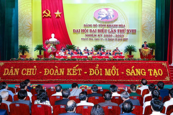 Đại hội Đảng bộ tỉnh Khánh Hòa thành công tốt đẹp 