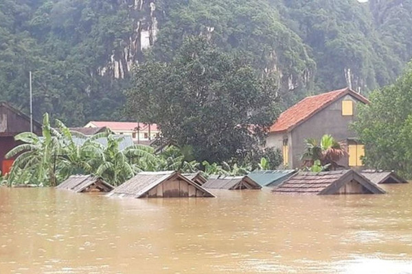 177.921 hộ dân các tỉnh miền Trung bị ngập do mưa lũ