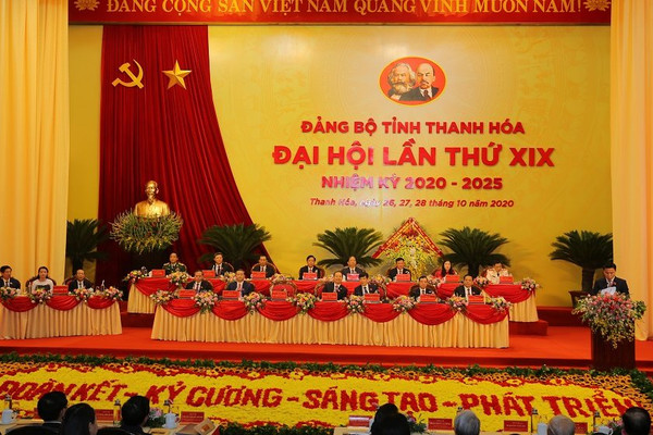 Khai mạc Đại hội Đảng bộ tỉnh Thanh Hoá lần thứ XIX, nhiệm kỳ 2020-2025