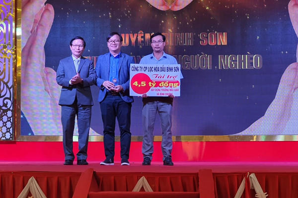 BSR tài trợ 4,5 tỷ đồng xây dựng Trường Mẫu giáo tại tỉnh Quảng Ngãi