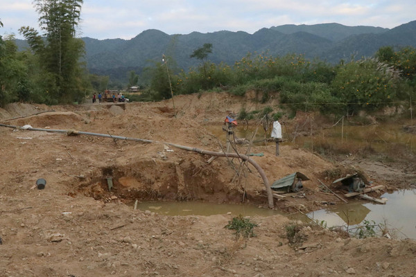 TP. Điện Biên Phủ: Cần mạnh tay xử lý tình trạng khai thác cát “chui” ở Mường Phăng