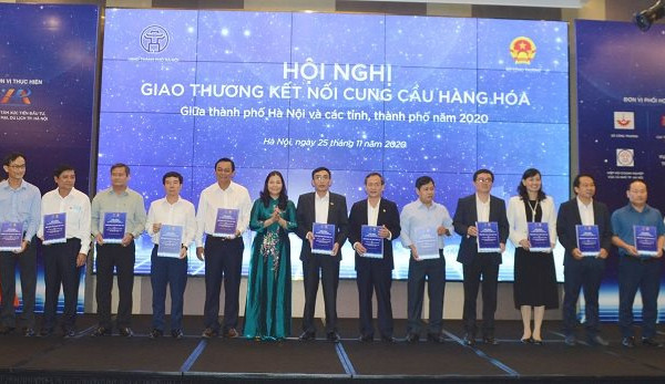 Hà Nội ký kết nối giao thương cung cầu với 60 tỉnh, thành phố trên cả nước