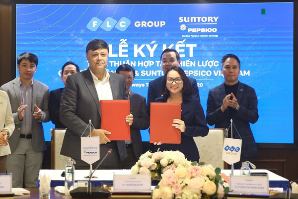 Tập đoàn FLC và Suntory PepsiCo Vietnam ký kết hợp tác chiến lược