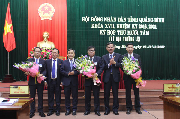 Quảng Bình: Bầu bổ sung 3 Phó Chủ tịch UBND tỉnh