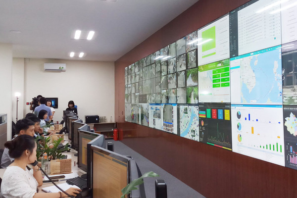 Thừa Thiên Huế: Giám sát môi trường thông qua dữ liệu tại Trung tâm giám sát, điều hành đô thị thông minh