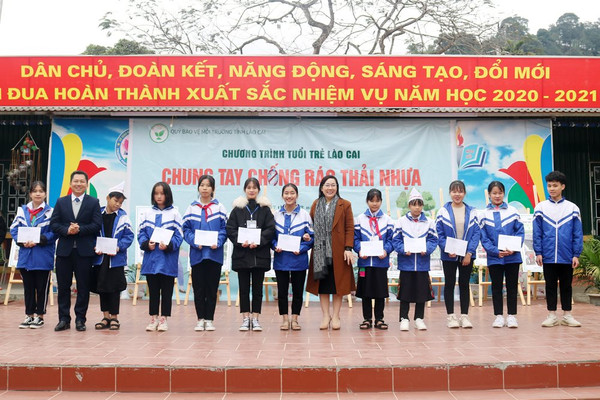 Lào Cai: Lan tỏa phong trào chống rác thải nhựa tới lớp trẻ
