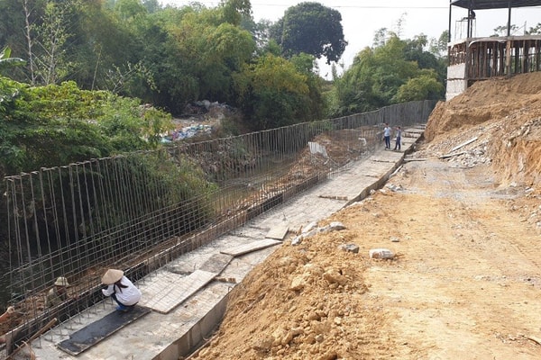 Thái Nguyên: Dòng suối xã Xuân Phương, huyện Phú Bình có dấu hiệu bị lấn chiếm