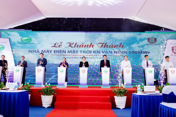 Khánh thành dự án Nhà máy điện mặt trời KN Vạn Ninh 100 MWp