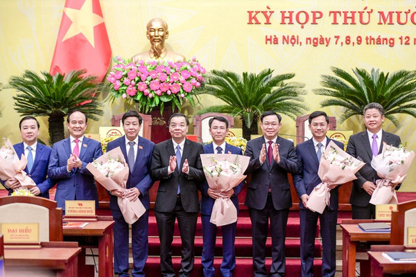 Phân công công tác của Chủ tịch và các Phó Chủ tịch UBND TP Hà Nội