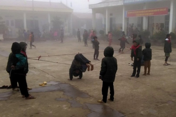 Lai Châu: Trên 130 trường cho học sinh nghỉ học do rét đậm, rét hại